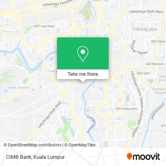 CIMB Bank map