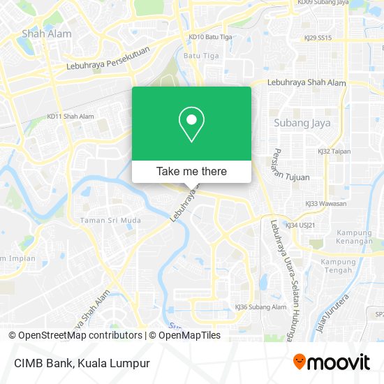 CIMB Bank map