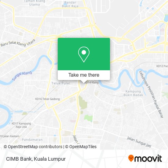 CIMB Bank map