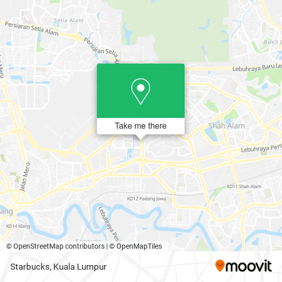 Starbucks map