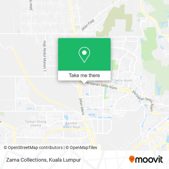Zama Collections map