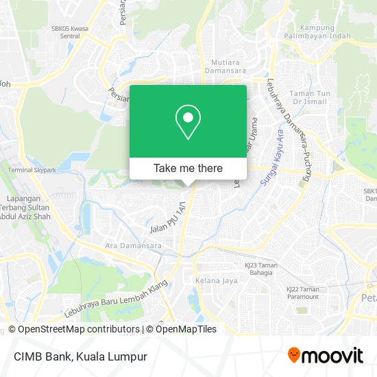 CIMB Bank map