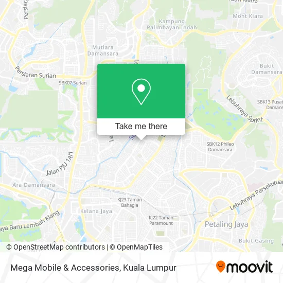 Mega Mobile & Accessories map