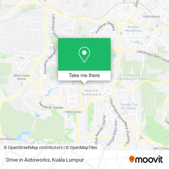 Drive in Autoworks map