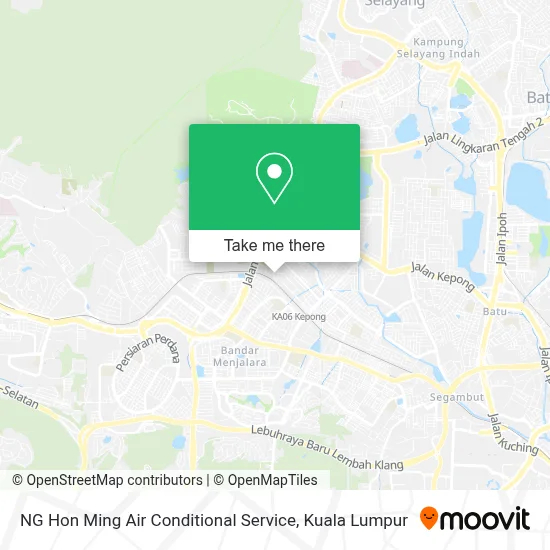 NG Hon Ming Air Conditional Service map