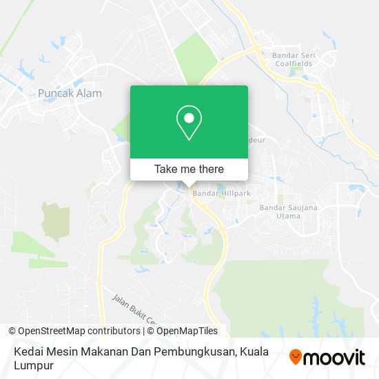 Kedai Mesin Makanan Dan Pembungkusan map