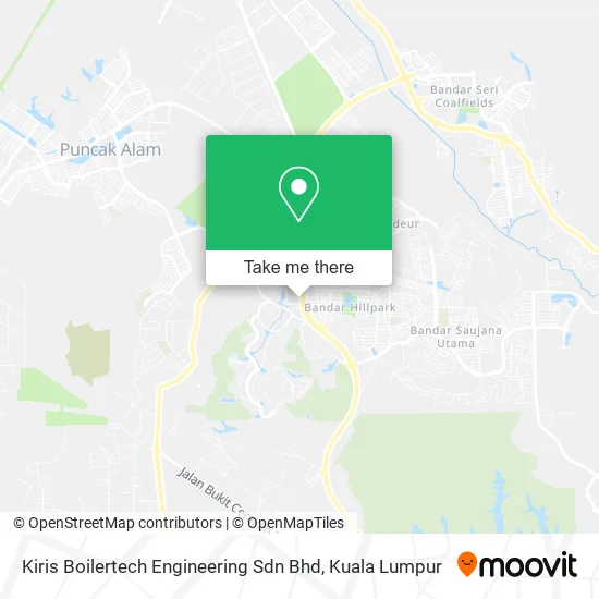 Kiris Boilertech Engineering Sdn Bhd map