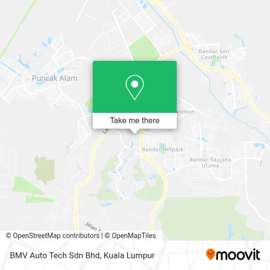 BMV Auto Tech Sdn Bhd map