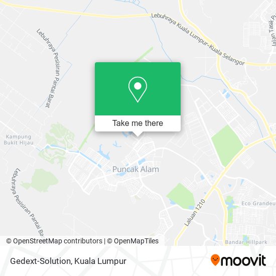 Gedext-Solution map