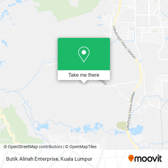 Butik Alinah Enterprise map