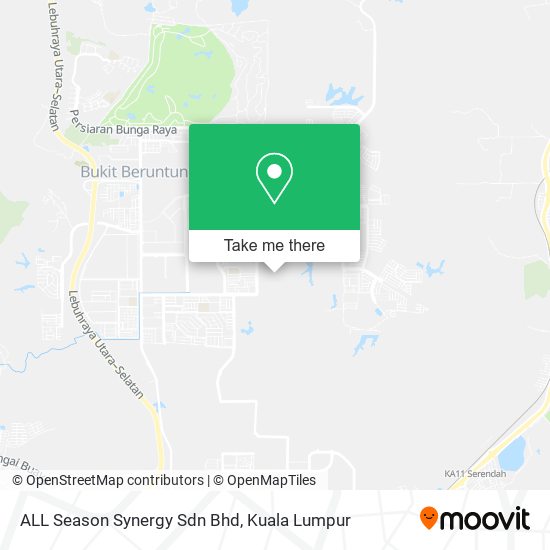 ALL Season Synergy Sdn Bhd map