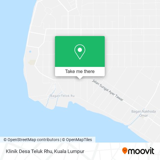 Klinik Desa Teluk Rhu map