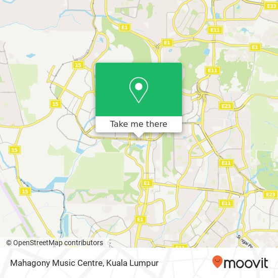 Mahagony Music Centre map