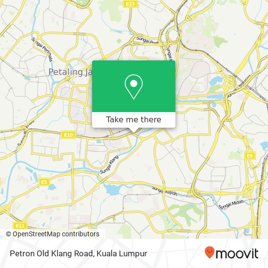 Petron Old Klang Road map