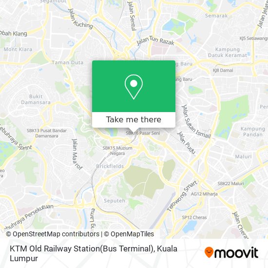 KTM Old Railway Station(Bus Terminal) map