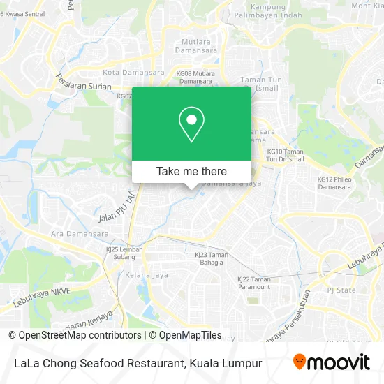 LaLa Chong Seafood Restaurant map