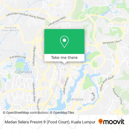 Medan Selera Presint 9 (Food Court) map