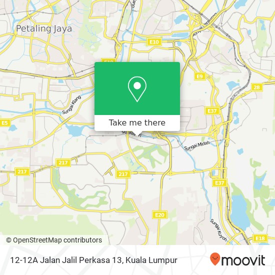 12-12A Jalan Jalil Perkasa 13 map