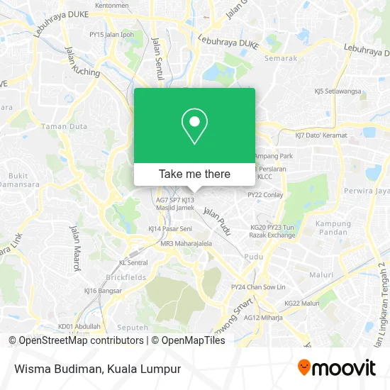 How To Get To Wisma Budiman In Kuala Lumpur By Bus MRT LRT Or Train