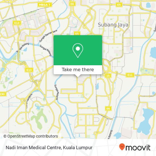 Nadi Iman Medical Centre map