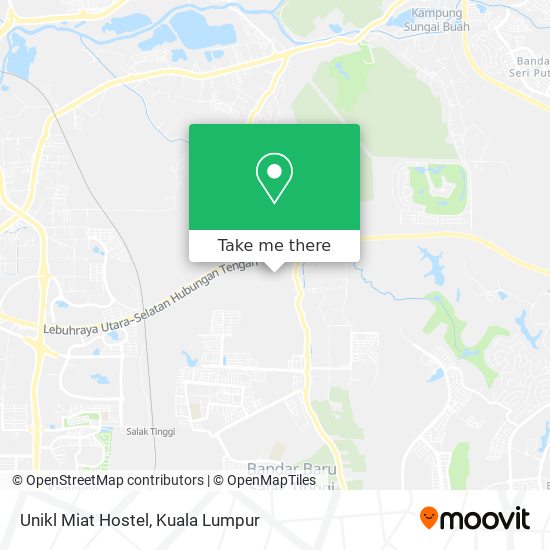 Unikl Miat Hostel map