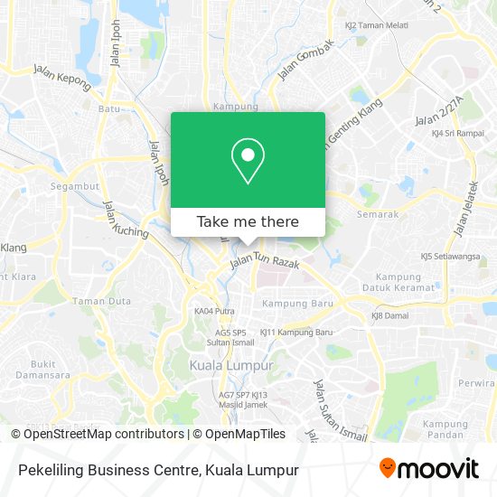 Peta Pekeliling Business Centre