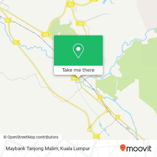 Peta Maybank Tanjong Malim