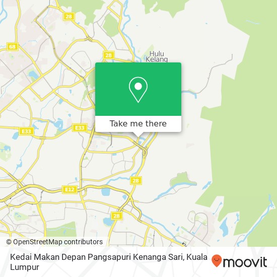 Kedai Makan Depan Pangsapuri Kenanga Sari map