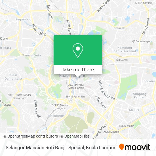 Peta Selangor Mansion Roti Banjir Special