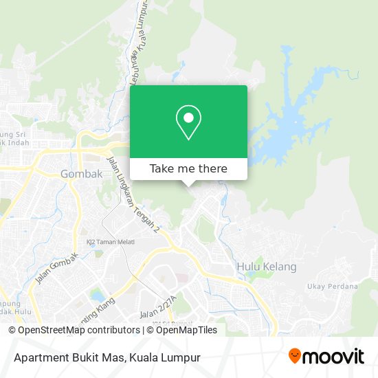 Peta Apartment Bukit Mas