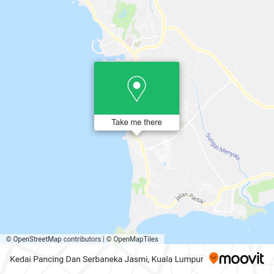 Kedai Pancing Dan Serbaneka Jasmi map