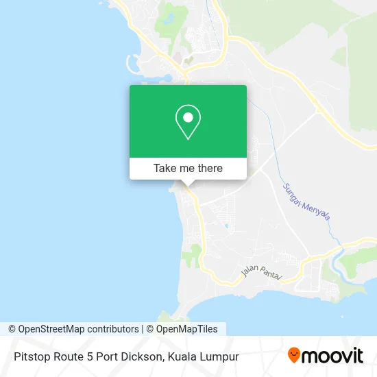 Pitstop Route 5 Port Dickson map