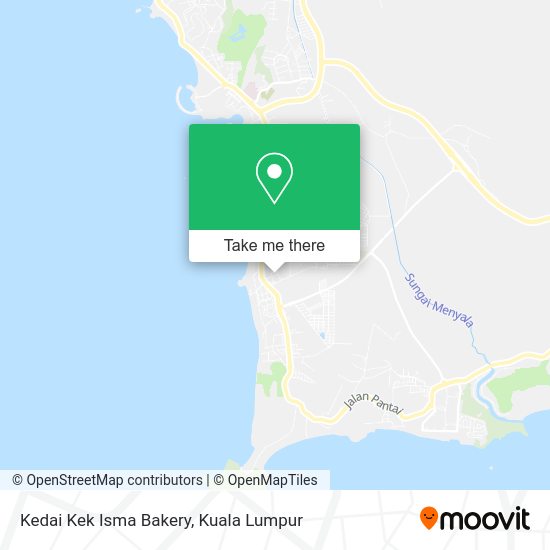 Peta Kedai Kek Isma Bakery