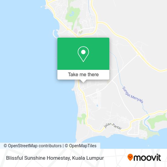 Peta Blissful Sunshine Homestay