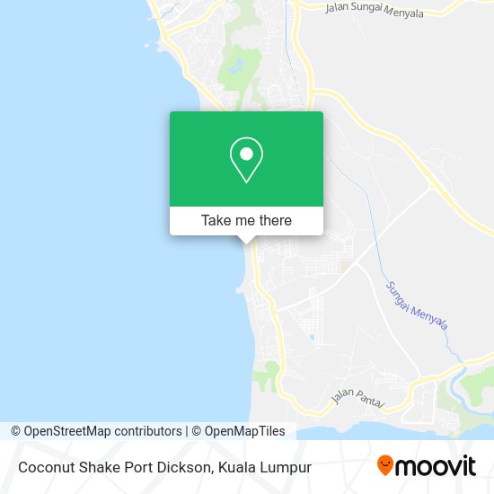 Coconut Shake Port Dickson map