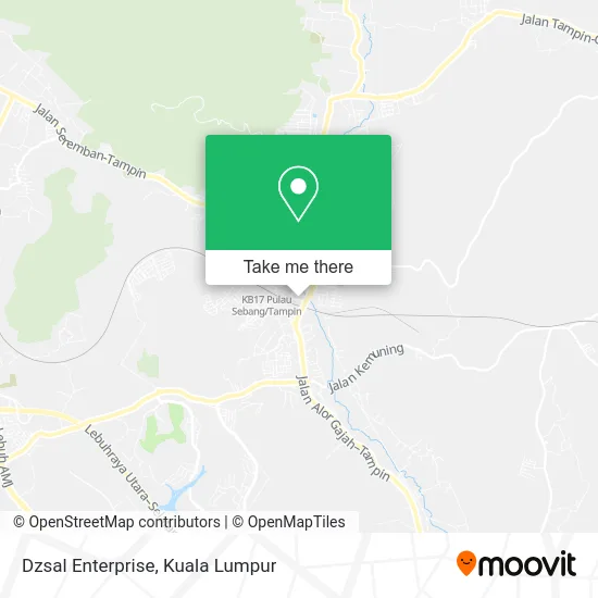 Dzsal Enterprise map