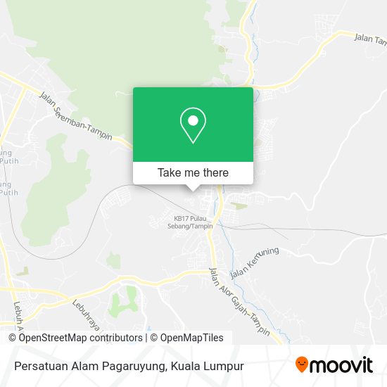 Persatuan Alam Pagaruyung map