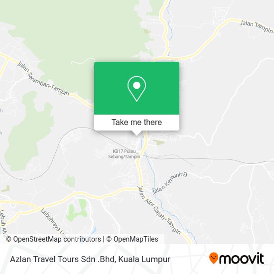 Peta Azlan Travel Tours Sdn .Bhd