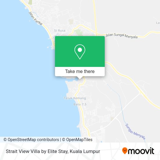 Strait View Villa by Elite Stay map