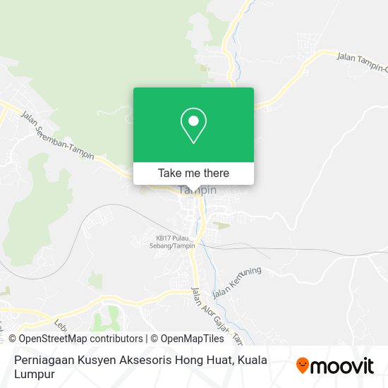 Peta Perniagaan Kusyen Aksesoris Hong Huat