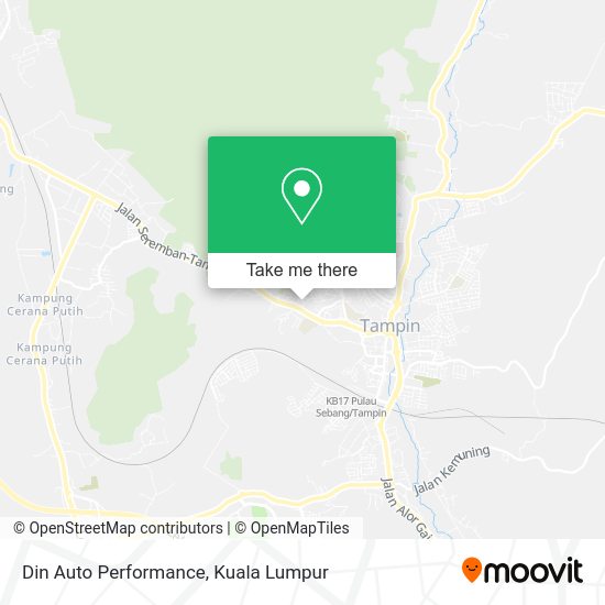 Peta Din Auto Performance