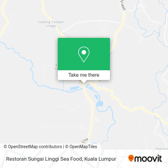 Restoran Sungai Linggi Sea Food map