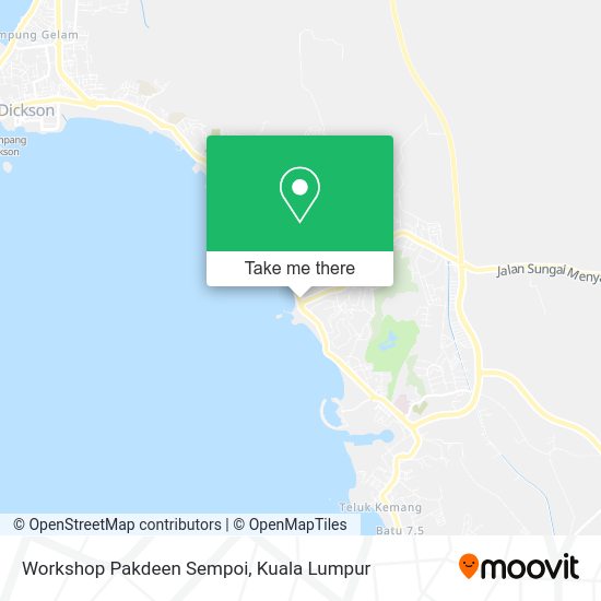 Peta Workshop Pakdeen Sempoi