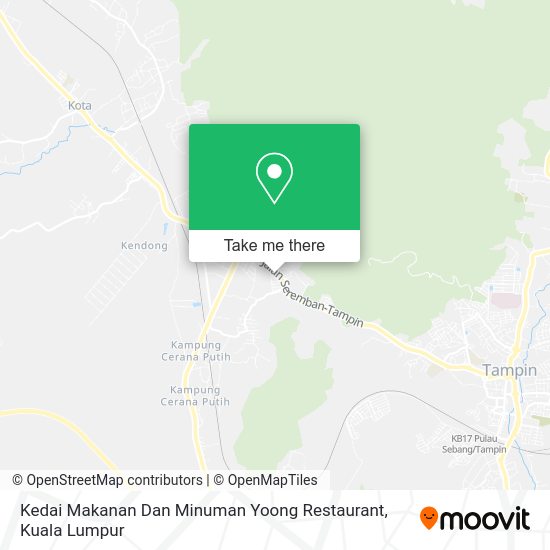 Kedai Makanan Dan Minuman Yoong Restaurant map