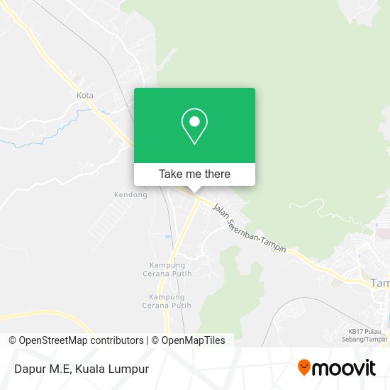 Dapur M.E map