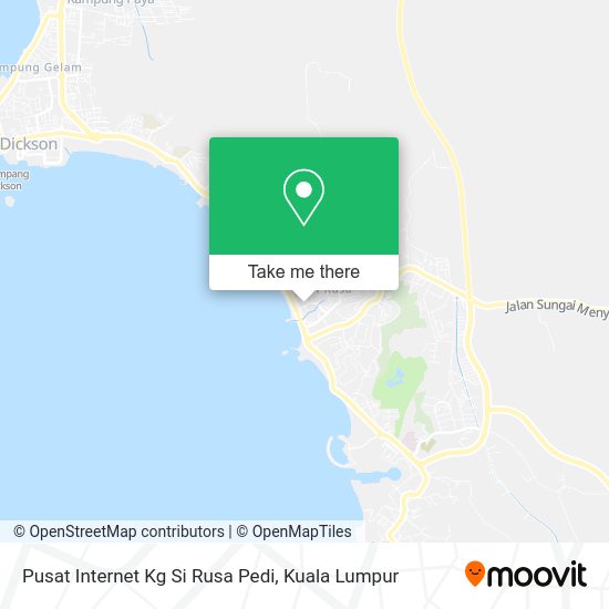 Peta Pusat Internet Kg Si Rusa Pedi