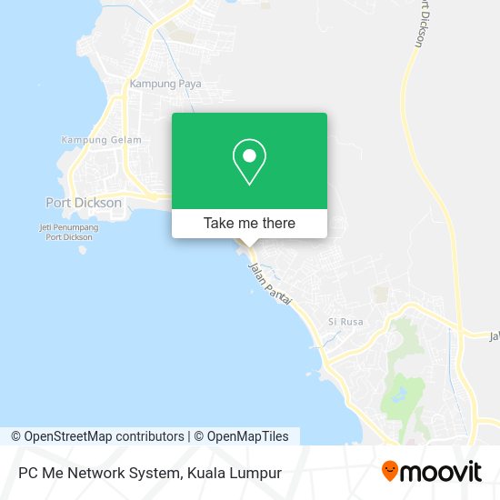 PC Me Network System map