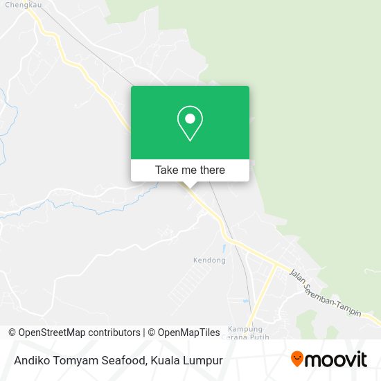 Andiko Tomyam Seafood map