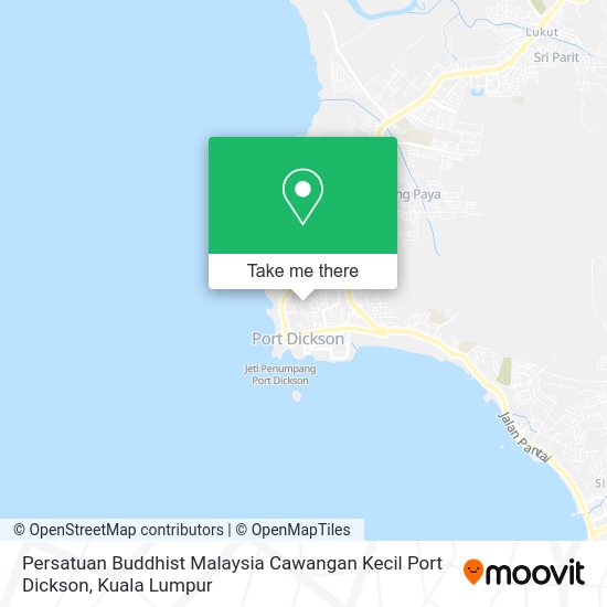 Persatuan Buddhist Malaysia Cawangan Kecil Port Dickson map