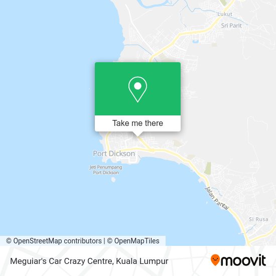 Meguiar's Car Crazy Centre map